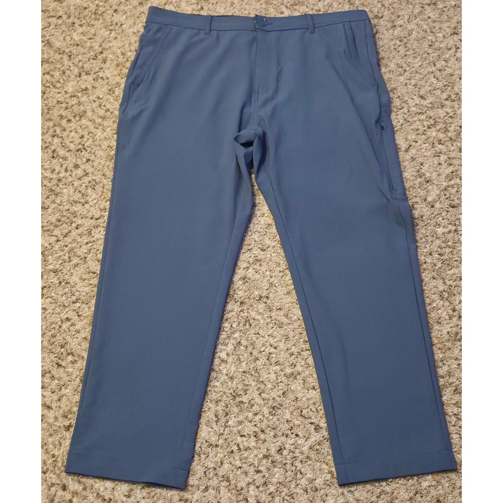 Hurley Performance Chino Pants Men's Size 36x30 Gray Side Zip Pocket